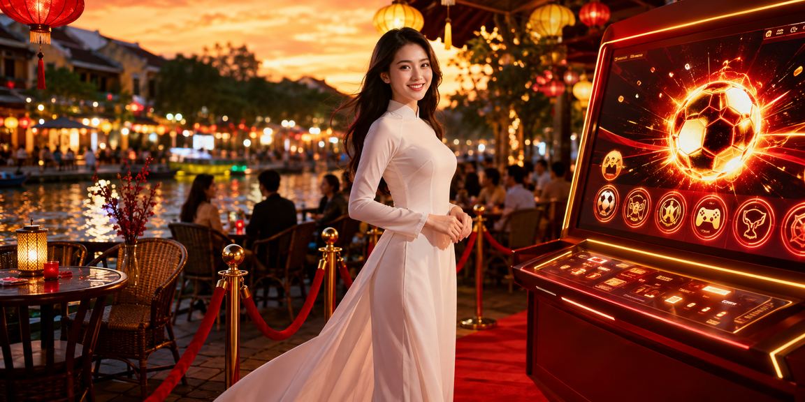 Người chơi tìm hiểu game mới trong khung cảnh phố cổ Hội An về đêm