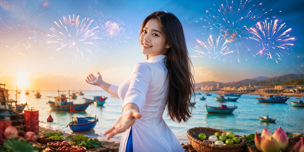 Người dùng trẻ tại bãi biển Mũi Né trải nghiệm game trực tuyến mới trên điện thoại